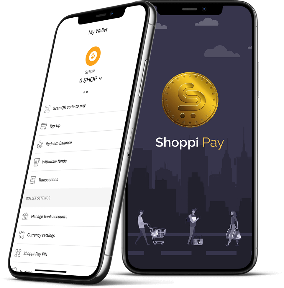 Mockup App Shoppi Pay
